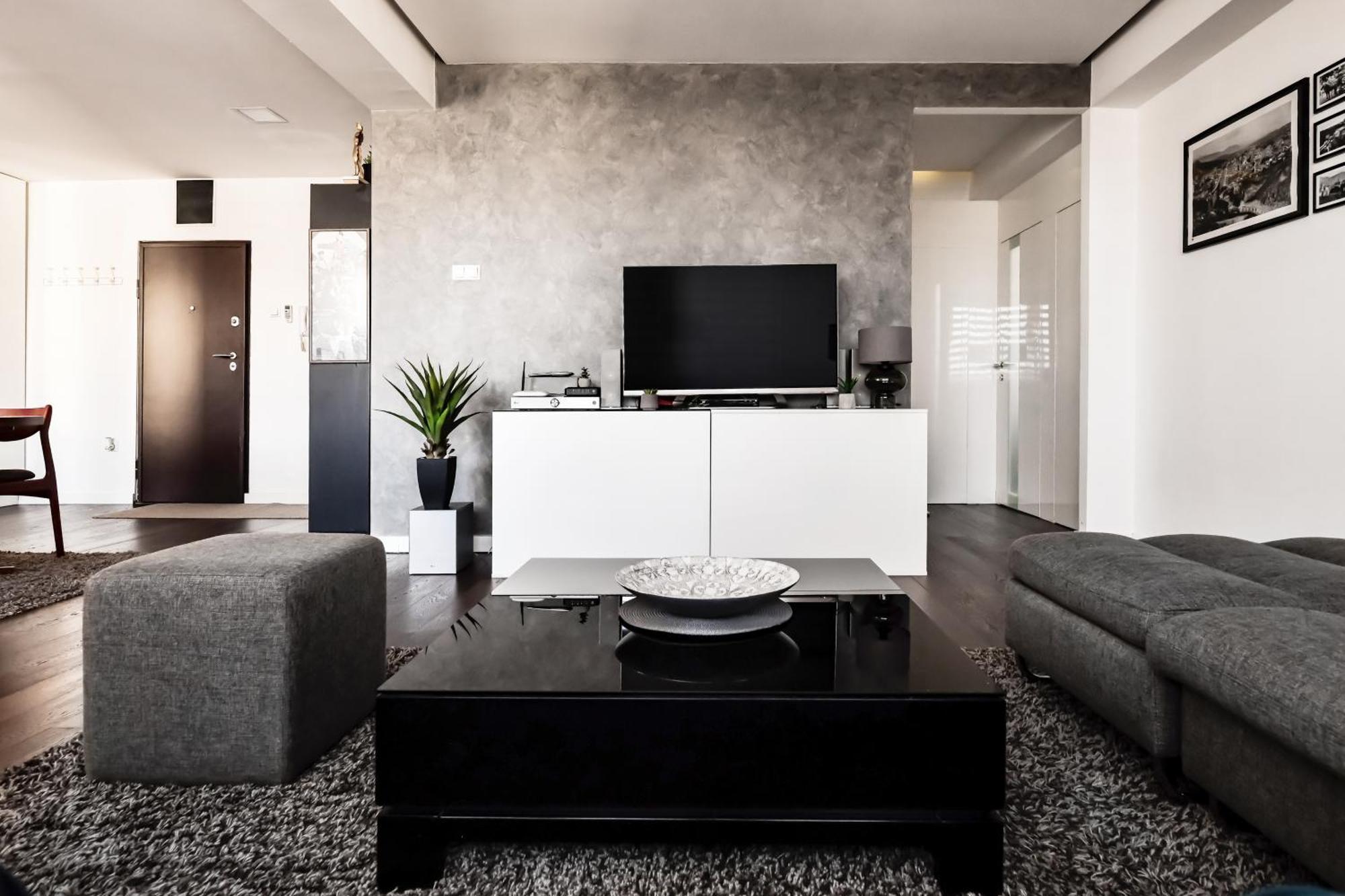 2 Bedroom Penthouse In City Center, Free Parking SJJ Exteriér fotografie